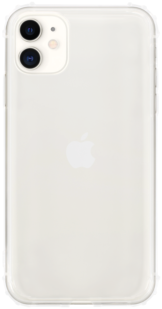 Apple iPhone 11 szilikon tok közepesen ütésálló légpárnás sarok átlátszó
