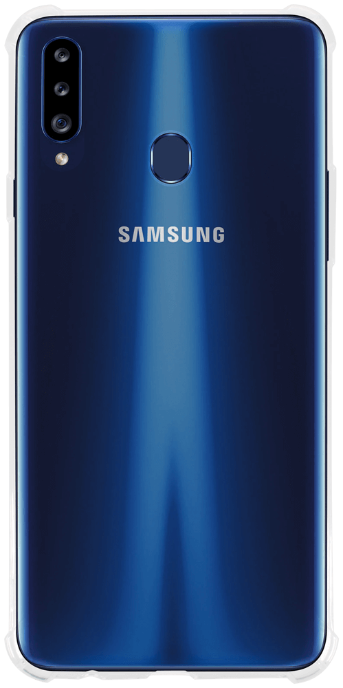 Samsung Galaxy A20s (SM-A207F) szilikon tok légpárnás sarok átlátszó