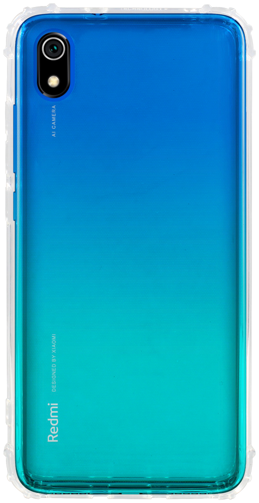 Xiaomi Redmi 7A szilikon tok közepesen ütésálló légpárnás sarok átlátszó