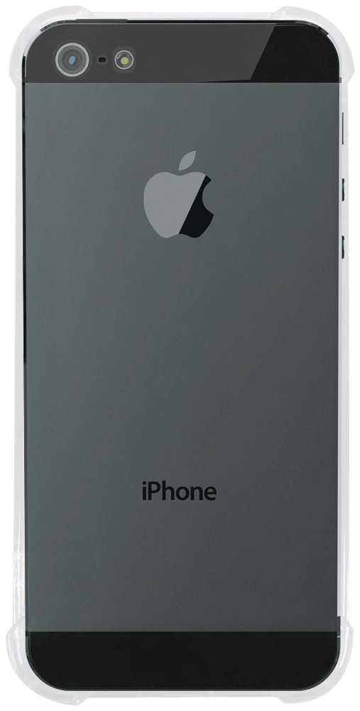 Apple iPhone 5 szilikon tok légpárnás sarok átlátszó