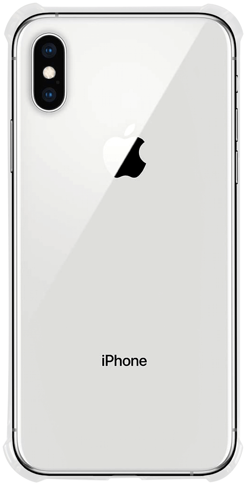 Apple iPhone XS Max szilikon tok légpárnás sarok átlátszó