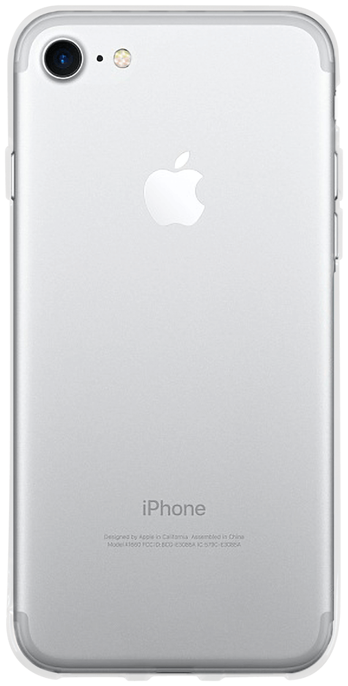 Apple iPhone 7 szilikon tok közepesen ütésálló átlátszó
