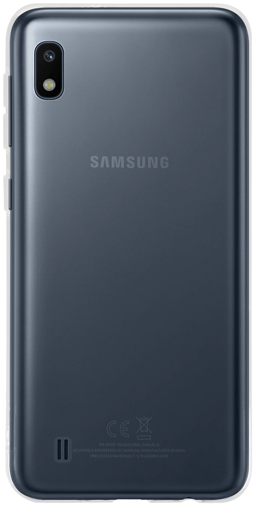Samsung Galaxy A10 (SM-A105F) szilikon tok közepesen ütésálló átlátszó