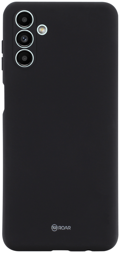 Samsung Galaxy A13 5G (SM-A136) szilikon tok gyári ROAR kameravédővel fekete
