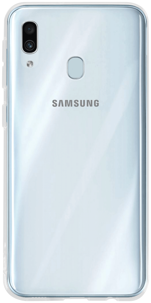 Samsung Galaxy A20e (SM-A202F) szilikon tok közepesen ütésálló átlátszó