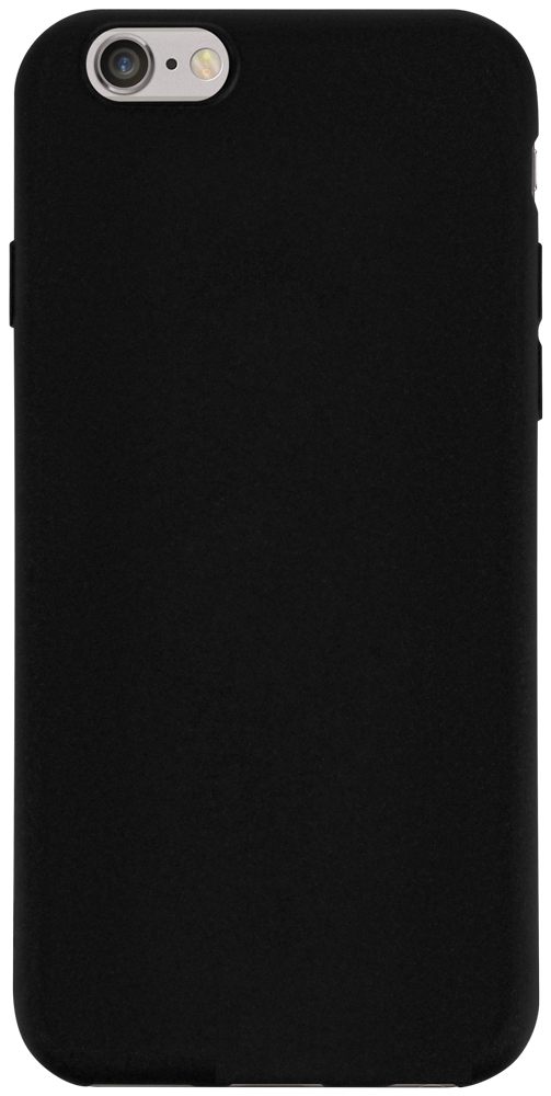 Apple iPhone 6S szilikon tok matt fekete
