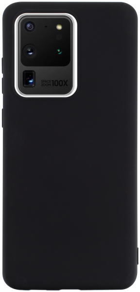 Samsung Galaxy S20 Ultra (SM-G988B) szilikon tok fekete
