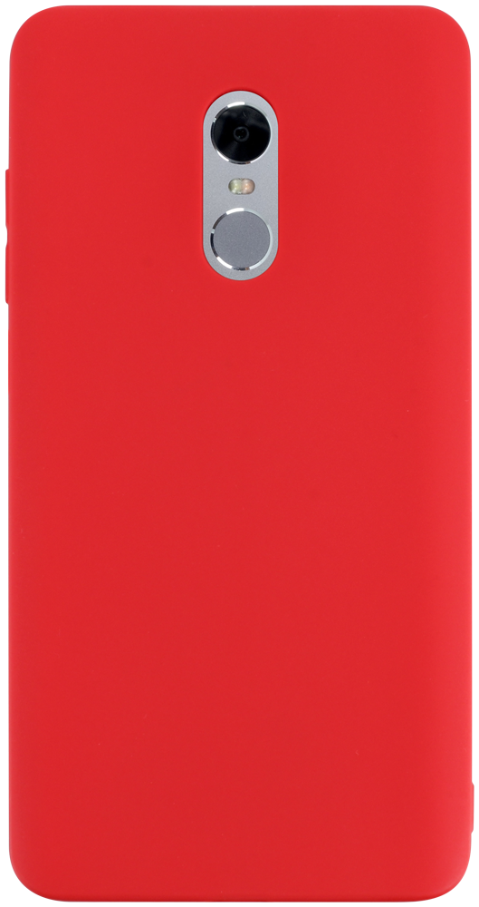 Xiaomi Redmi Note 4X szilikon tok matt piros