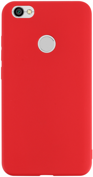 Xiaomi Redmi Note 5A (Prime) szilikon tok matt piros
