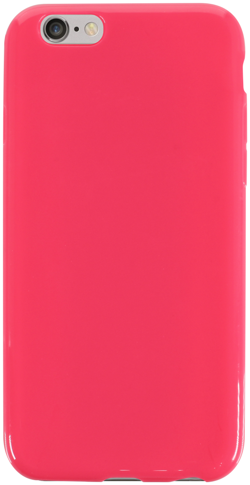 Apple iPhone 6 szilikon tok fényes rózsaszín
