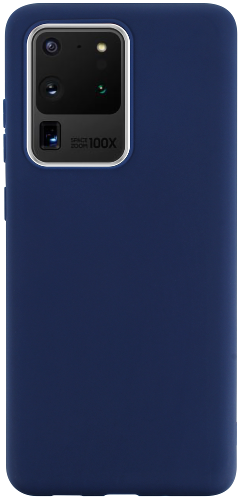Samsung Galaxy S20 Ultra (SM-G988F) szilikon tok sötétkék