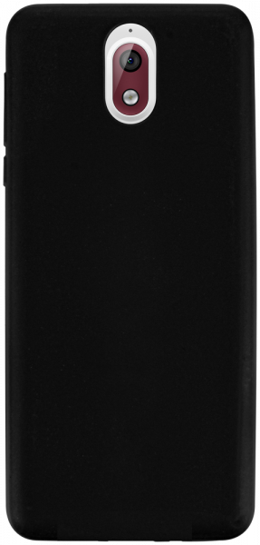 Nokia 3 2018 (Nokia 3.1) szilikon tok matt fekete