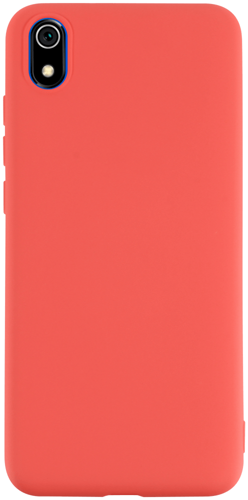 Xiaomi Redmi 7A szilikon tok matt barackszínű