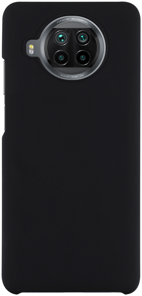 Xiaomi Mi 10T Lite 5G kemény hátlap gumírozott fekete