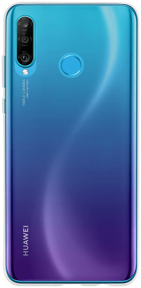 Huawei P30 Lite szilikon tok átlátszó