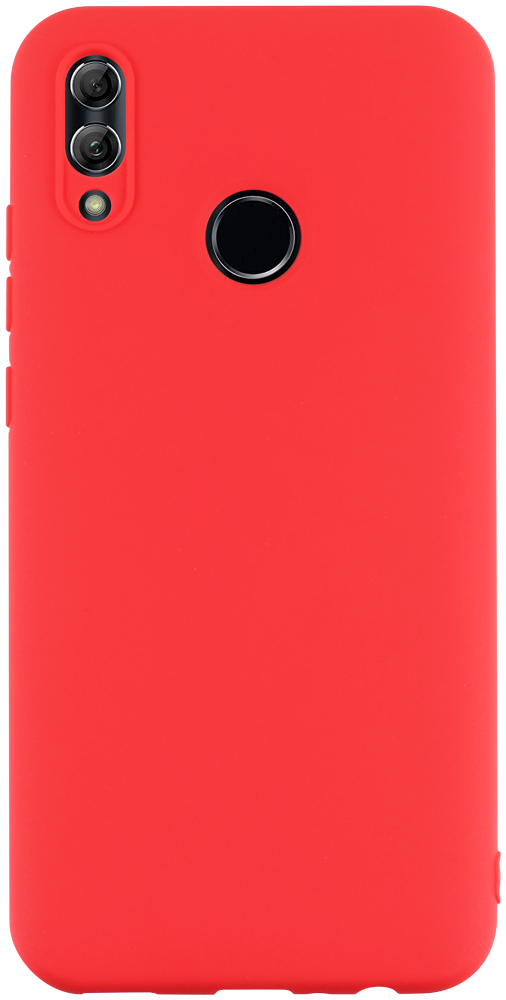 Huawei Honor 10 Lite szilikon tok matt piros