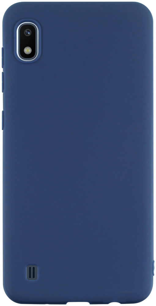 Samsung Galaxy A10 (SM-A105F) szilikon tok matt sötétkék