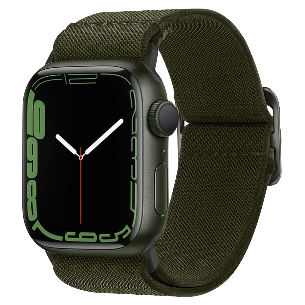 Apple Watch SE (40mm) szövetszíj SPIGEN Fit Lite khaki