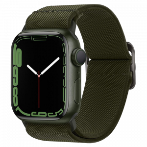 Apple Watch 6 (40mm) szövetszíj SPIGEN Fit Lite khaki