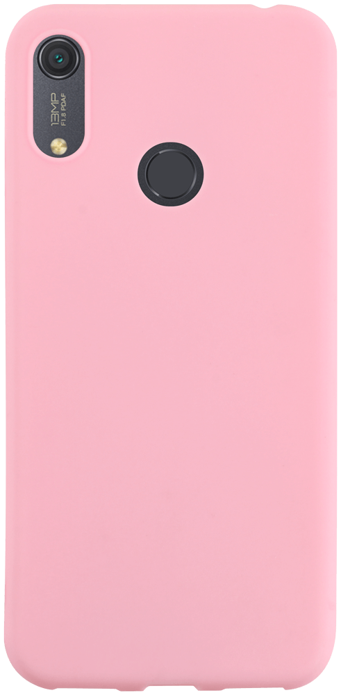 Huawei Y6s (2019) szilikon tok babarózsaszín