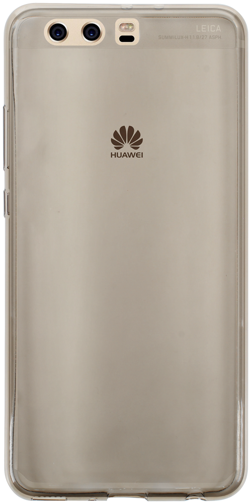 Huawei P10 Plus szilikon tok ultravékony átlátszó füstszínű
