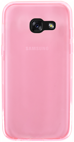 Samsung Galaxy A3 2017 (A320) szilikon tok ultravékony átlátszó rózsaszín