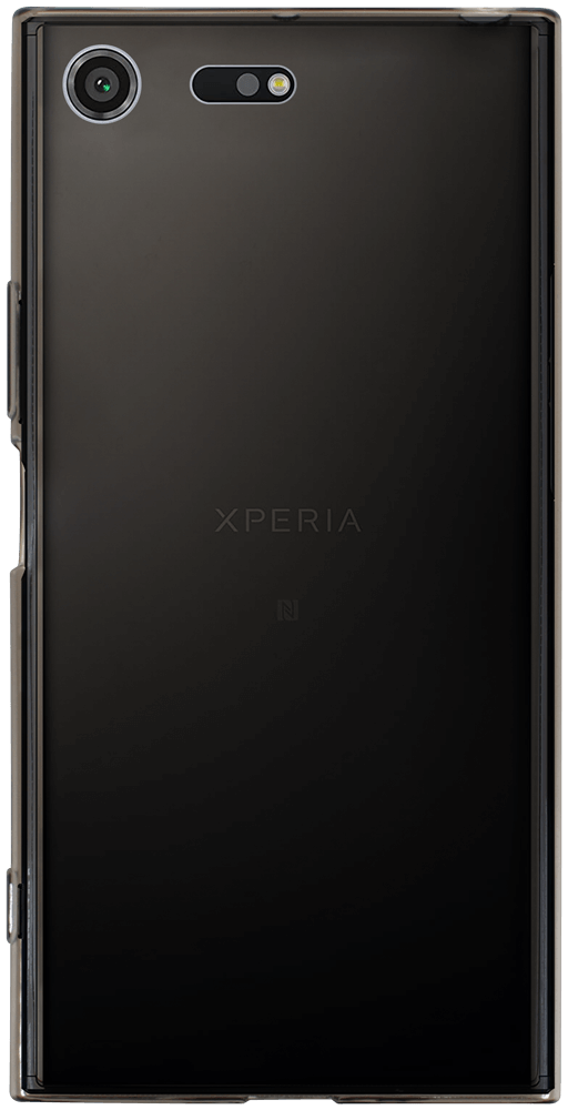 Sony Xperia XZ Premium szilikon tok ultravékony átlátszó füstszínű