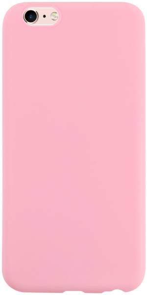 Apple iPhone 6 szilikon tok babarózsaszín