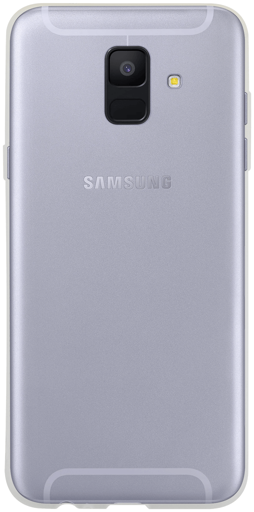 Samsung Galaxy A6 2018 Dual (A600) szilikon tok tejfehér