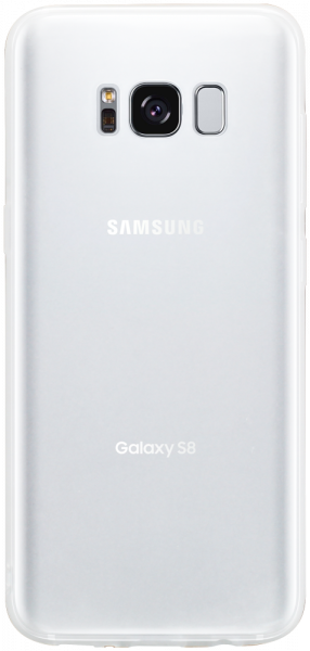 Samsung Galaxy S8 (G950) szilikon tok matt tejfehér