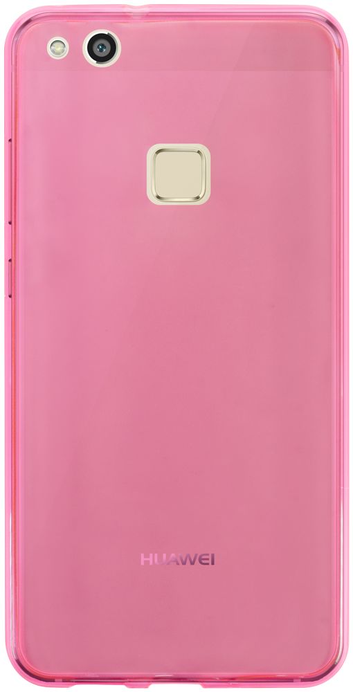 Huawei P10 Lite szilikon tok ultravékony átlátszó rózsaszín