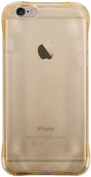 Apple iPhone 6S ütésálló tok légpárnás sarok sárga