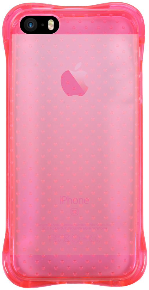 Apple iPhone SE (2016) ütésálló tok légpárnás sarok rózsaszín