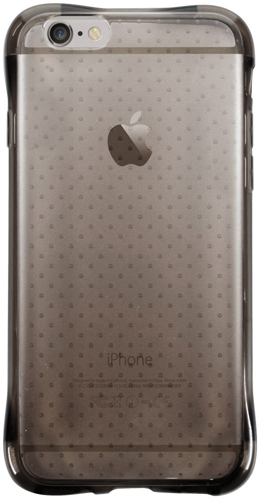 Apple iPhone 6S ütésálló tok légpárnás sarok füstszínű
