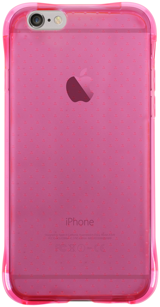 Apple iPhone 6S szilikon tok légpárnás sarok rózsaszín