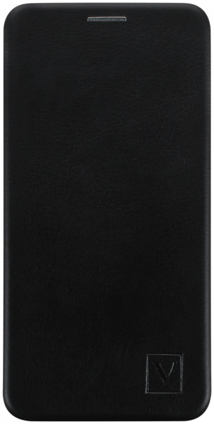 Apple iPhone XS lenyíló mágneses flipes bőrtok prémium minőség fekete