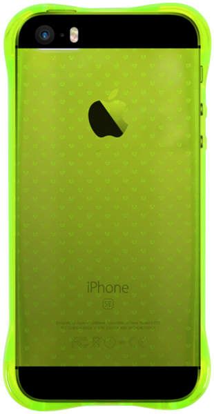 Apple iPhone 5 ütésálló tok légpárnás sarok zöld