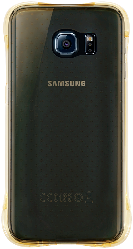 Samsung Galaxy S6 Edge (G925) ütésálló tok légpárnás sarok sárga