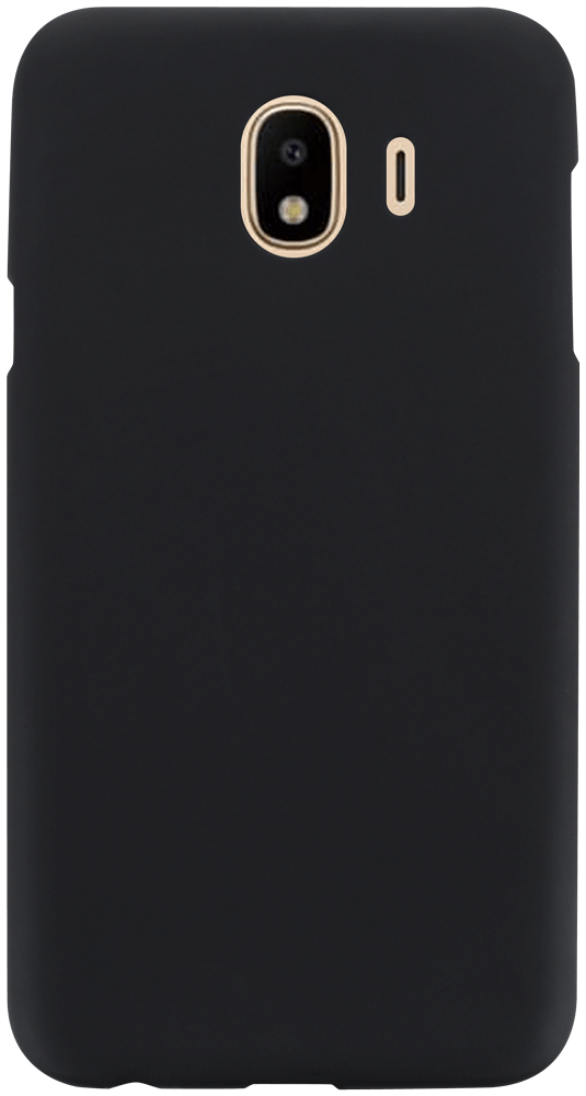 Samsung Galaxy J4 2018 (j400) szilikon tok matt-fényes keret fekete