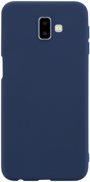 Samsung Galaxy J6 Plus (J610F) szilikon tok matt sötétkék