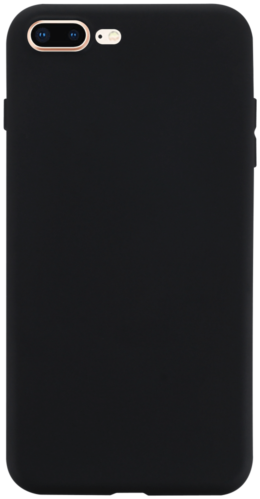 Apple iPhone 7 Plus szilikon tok matt fekete