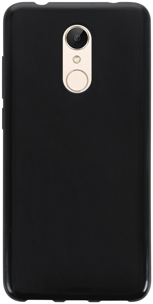 Xiaomi Redmi 5 szilikon tok matt-fényes keret fekete
