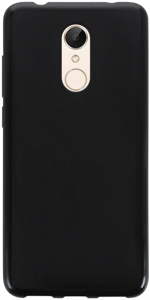 Xiaomi Redmi 5 szilikon tok matt-fényes keret fekete
