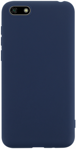 Huawei Y5 Prime 2018 (Y5 2018) szilikon tok matt sötétkék