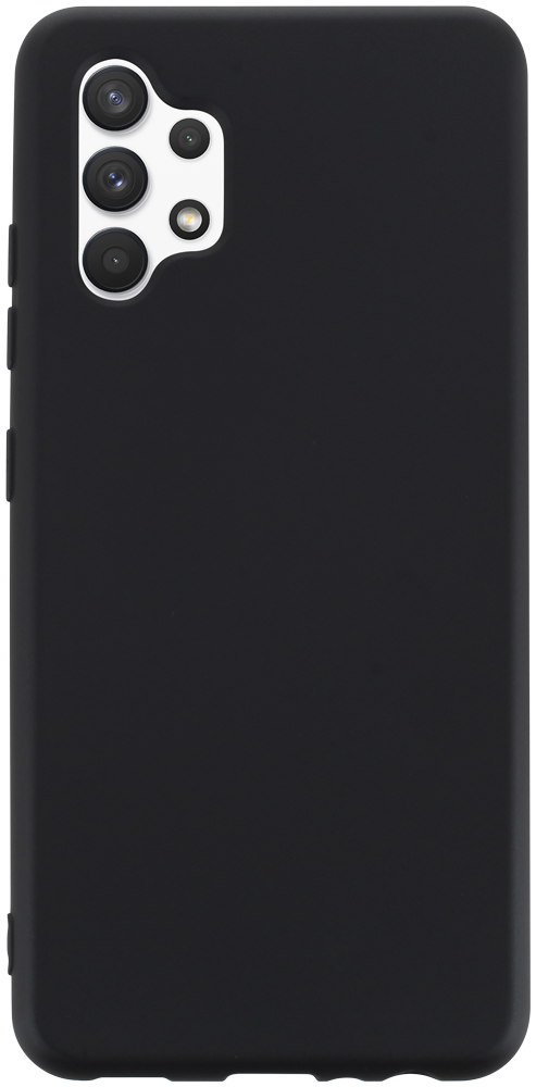 Samsung Galaxy A32 4G (SM-A325F) szilikon tok matt fekete
