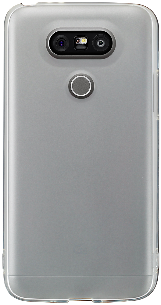 LG G5 Titan (H850) szilikon tok fényes keret átlátszó