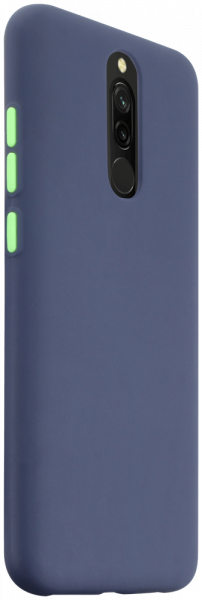 Xiaomi Redmi 8 szilikon tok matt sötétkék