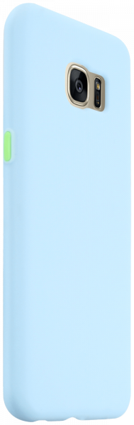 Samsung Galaxy S7 Edge (G935) szilikon tok babakék