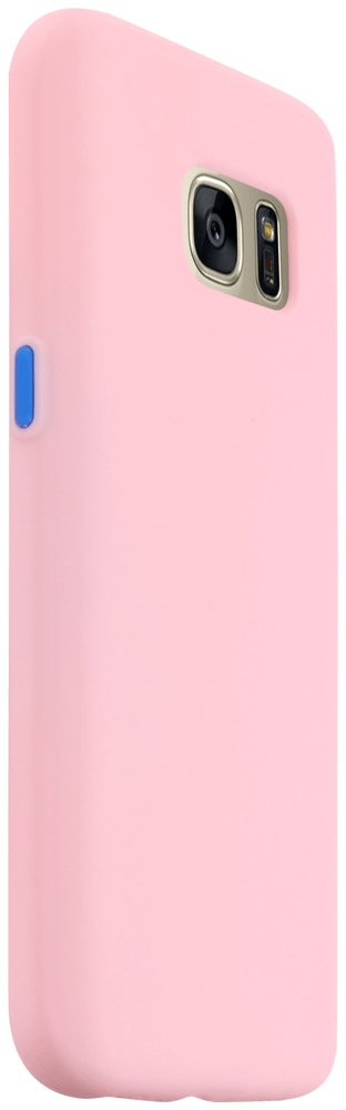 Samsung Galaxy S7 (G930) szilikon tok babarózsaszín
