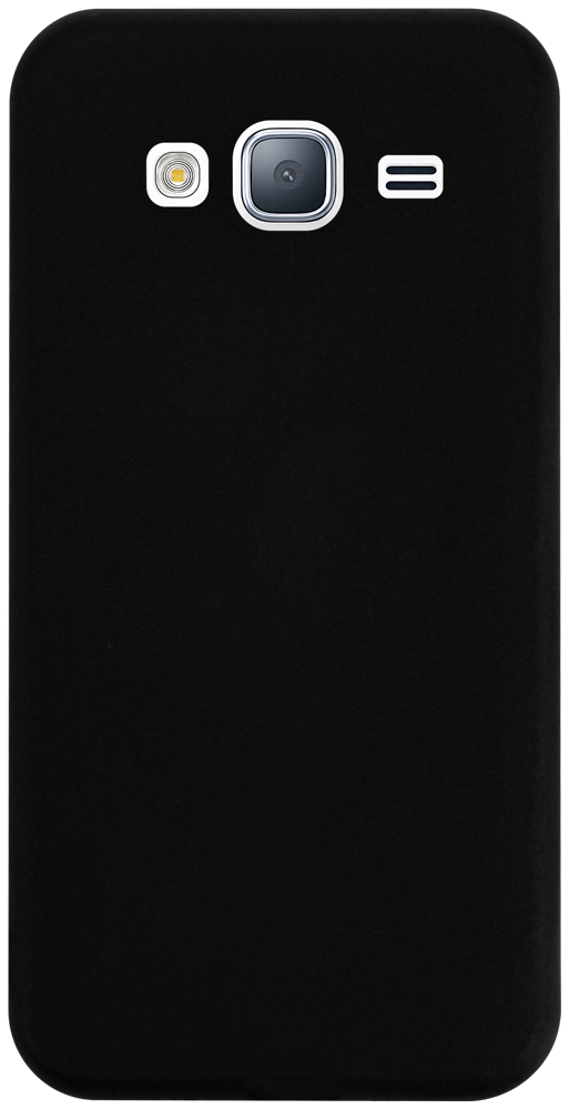 Samsung Galaxy J3 2016 (J320) szilikon tok matt fekete